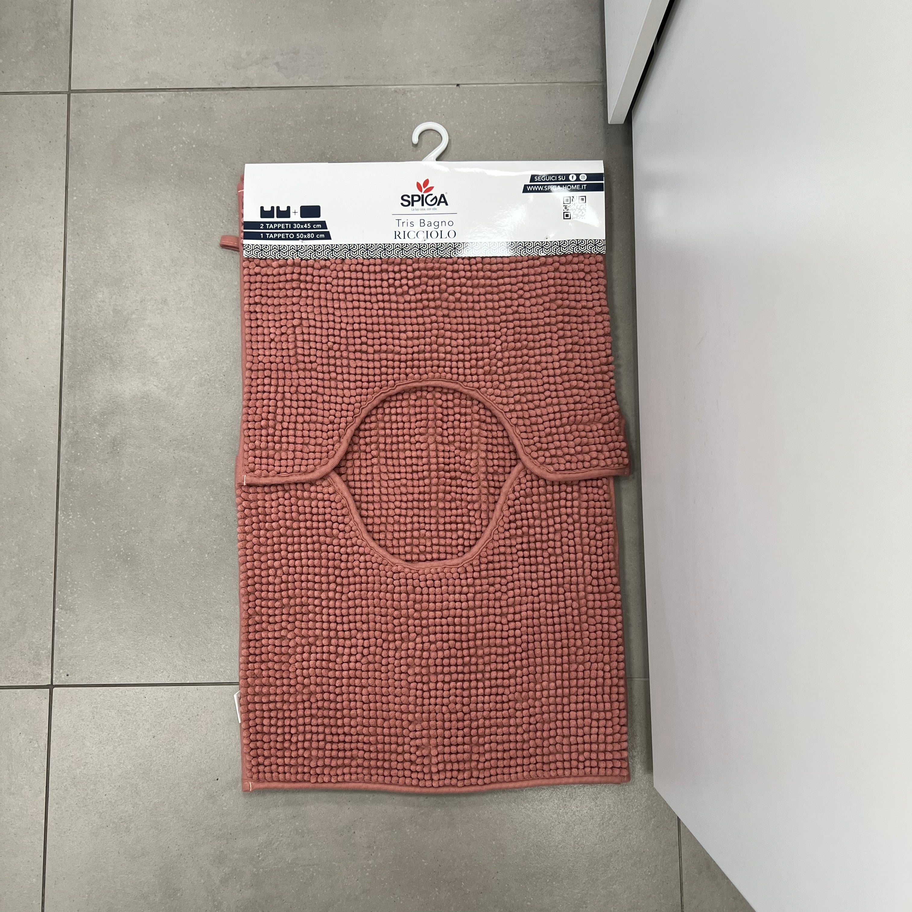 Tris Ricciolo Bagno — in varie colorazioni