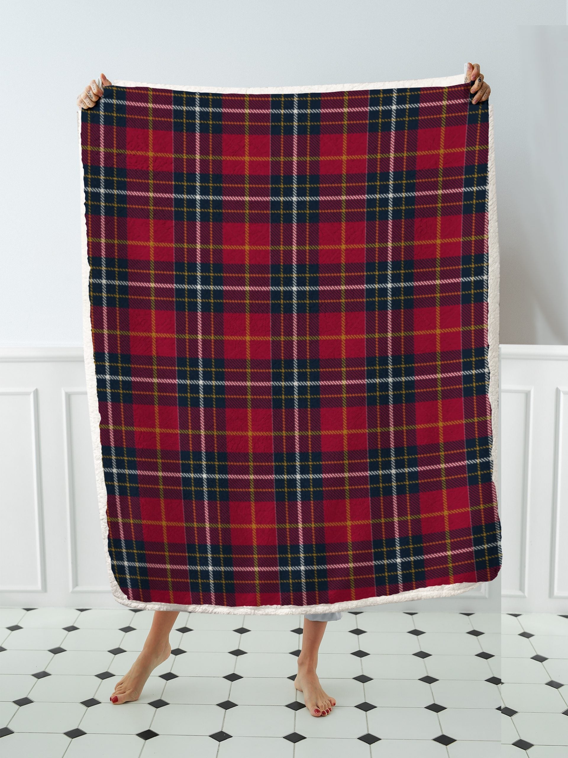 caldo plaid invernale