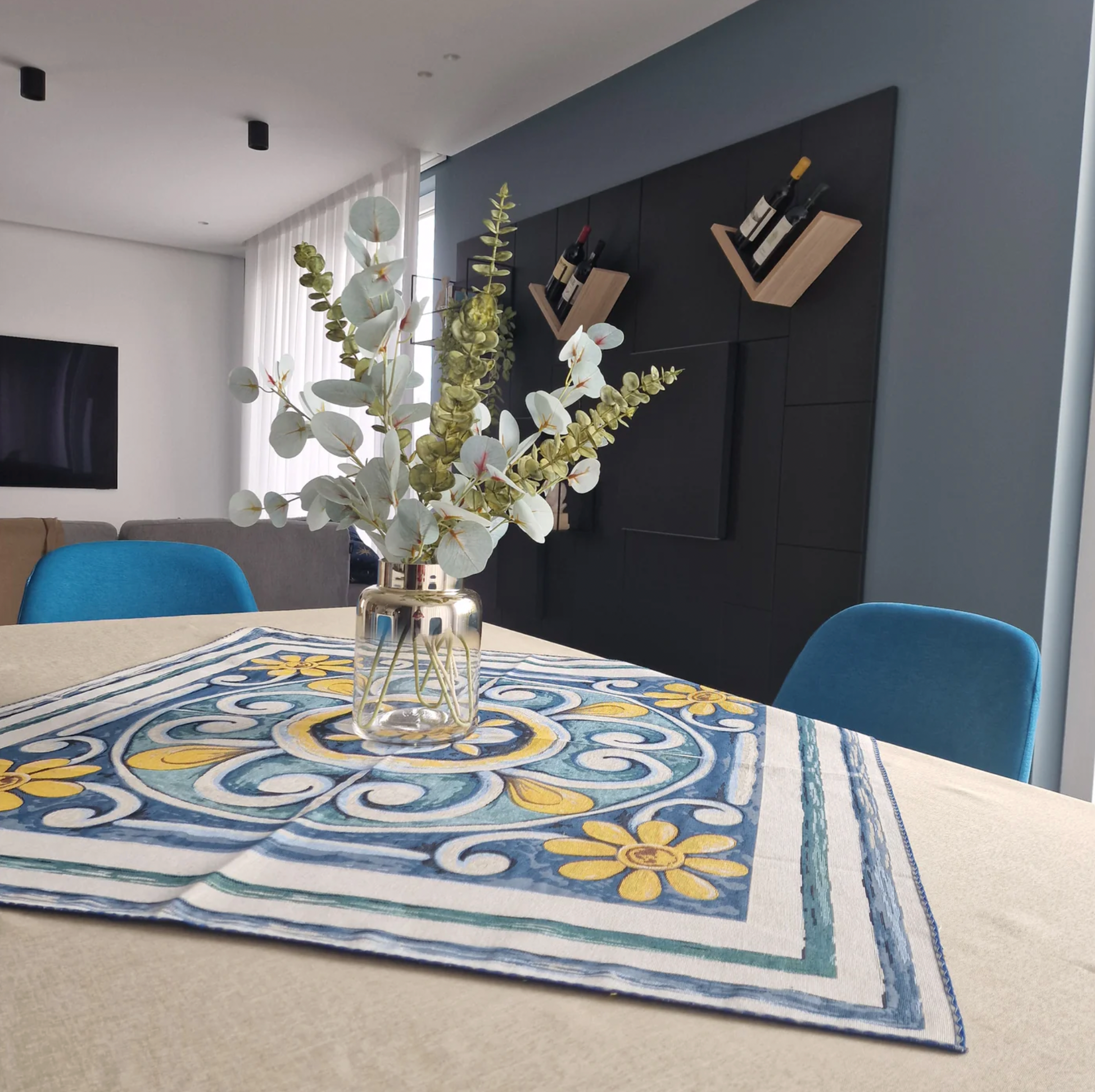 Centrotavola in Gobelin Jacquard — andalusia