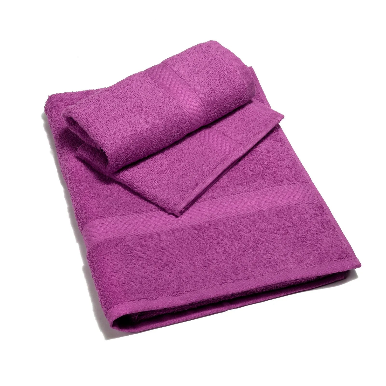 asciugamano ospite telo bagno caleffi fucsia cotone