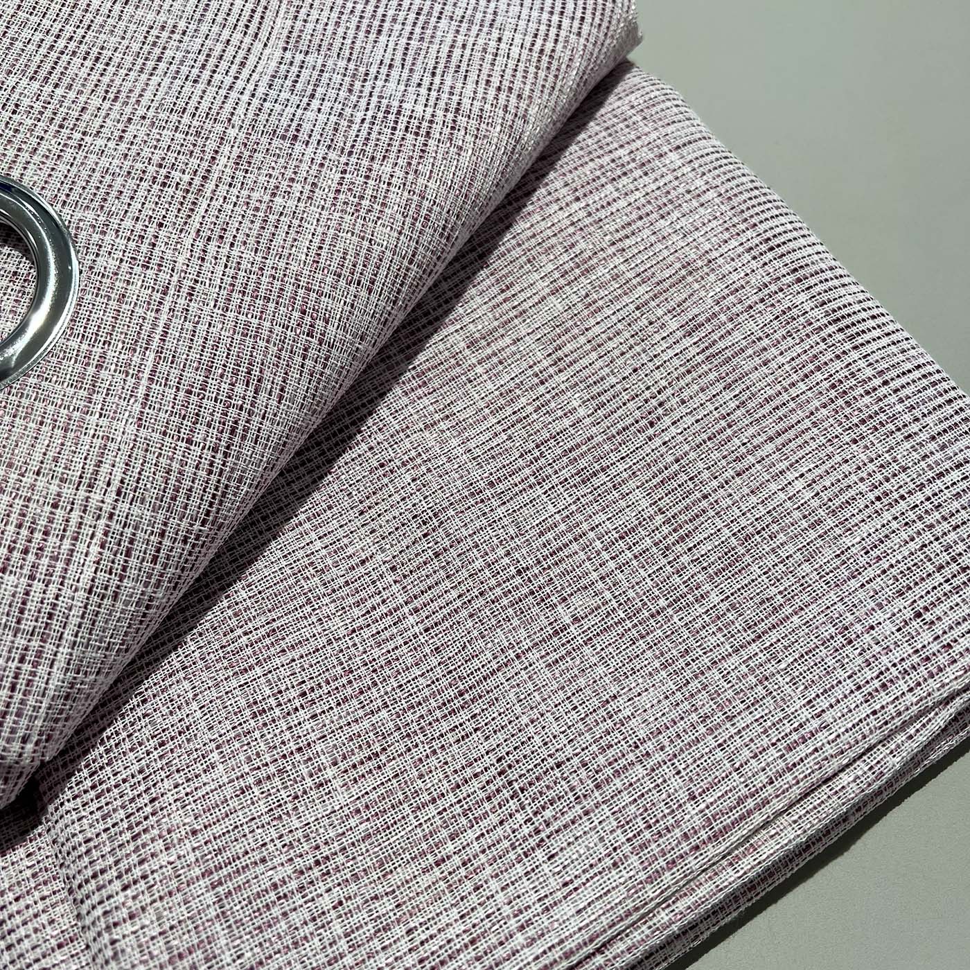 tenda Ludovica semi oscurante bordo bordeaux