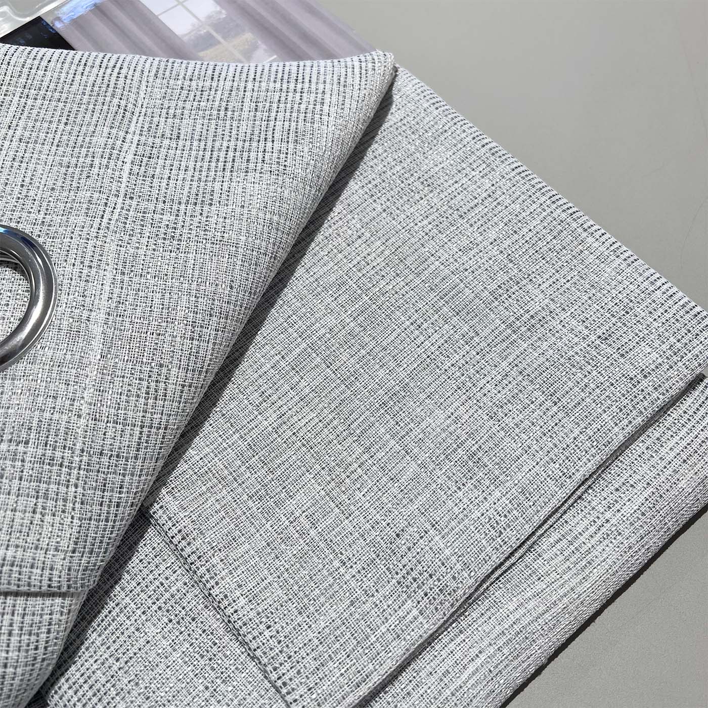 tenda Ludovica semi oscurante grigio