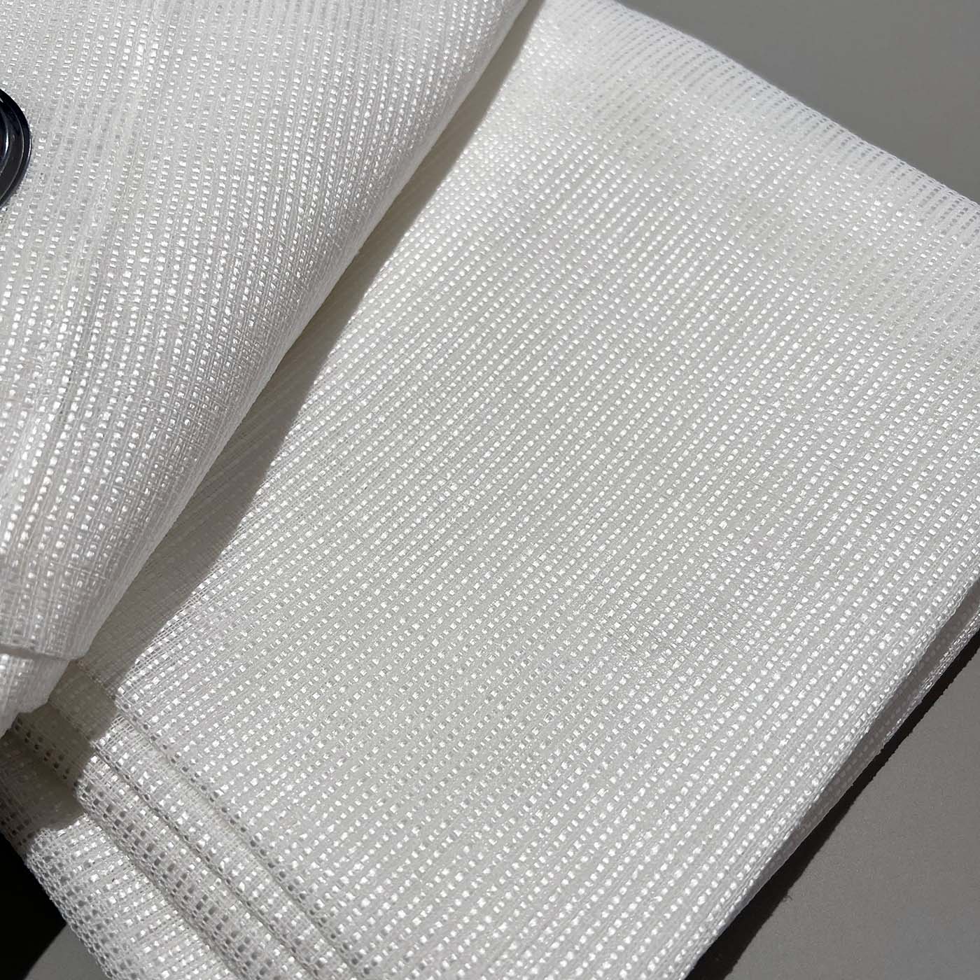 tenda Ludovica semi oscurante bianco