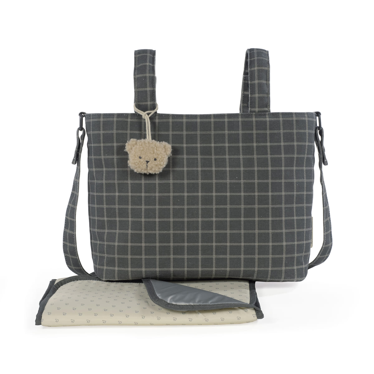 BORSA PASSEGGINO ORGANIZZATORE TARTAN - WALKING MUM