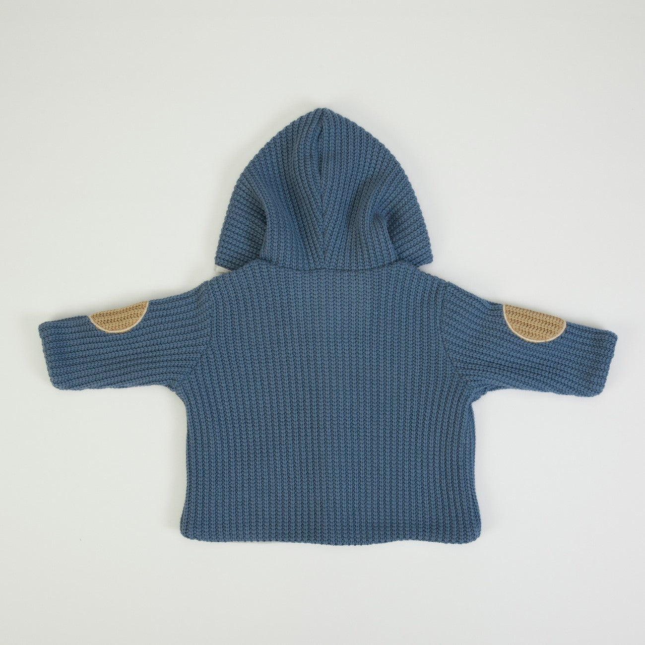 Poncho Blu imbottito con Bottoni - Dalla 0 alla 24 mesi - FS BABY