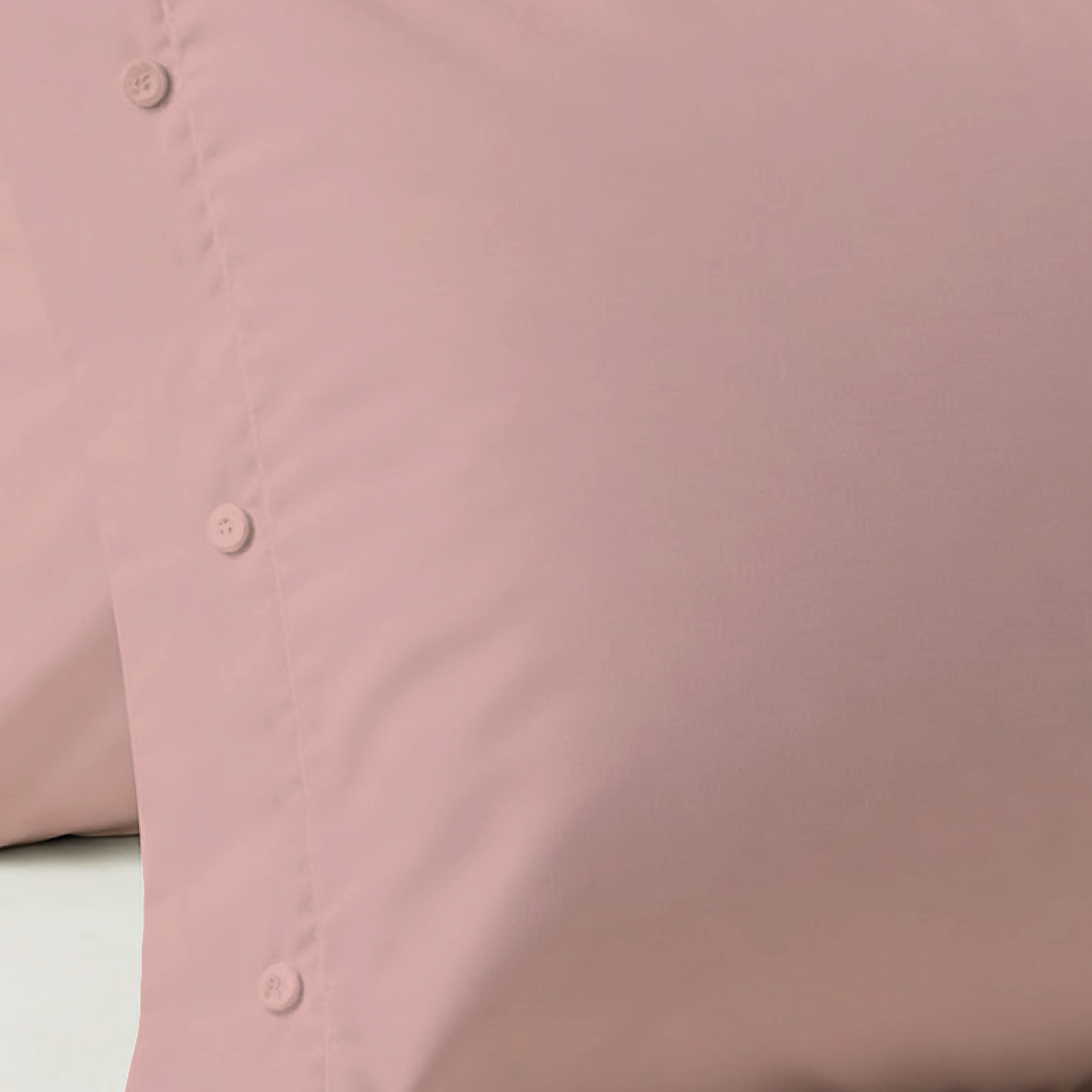Coppia di federe in cotone con bottoni — in varie colorazioni