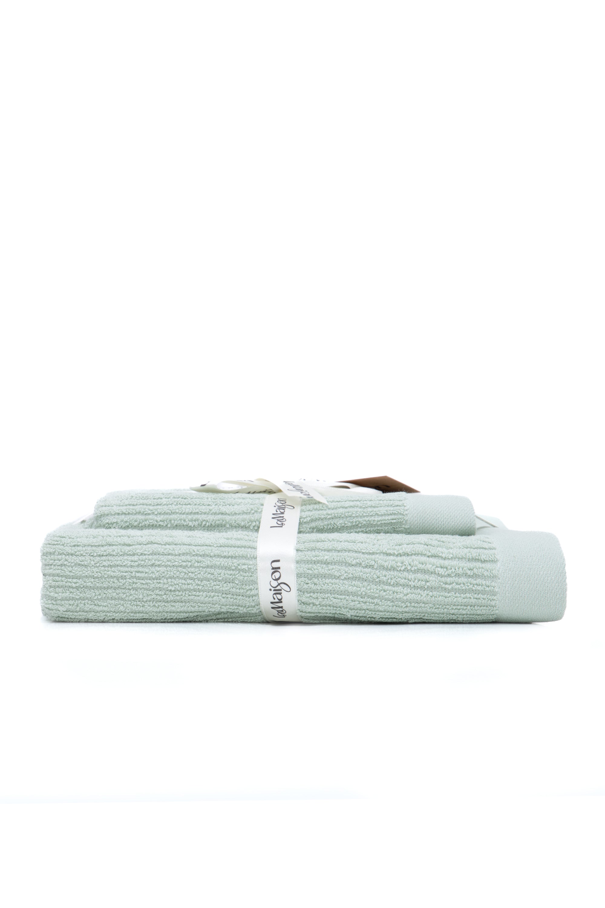 Asciugamano con ospite Verdino in cotone 550gsm | In vari disegni