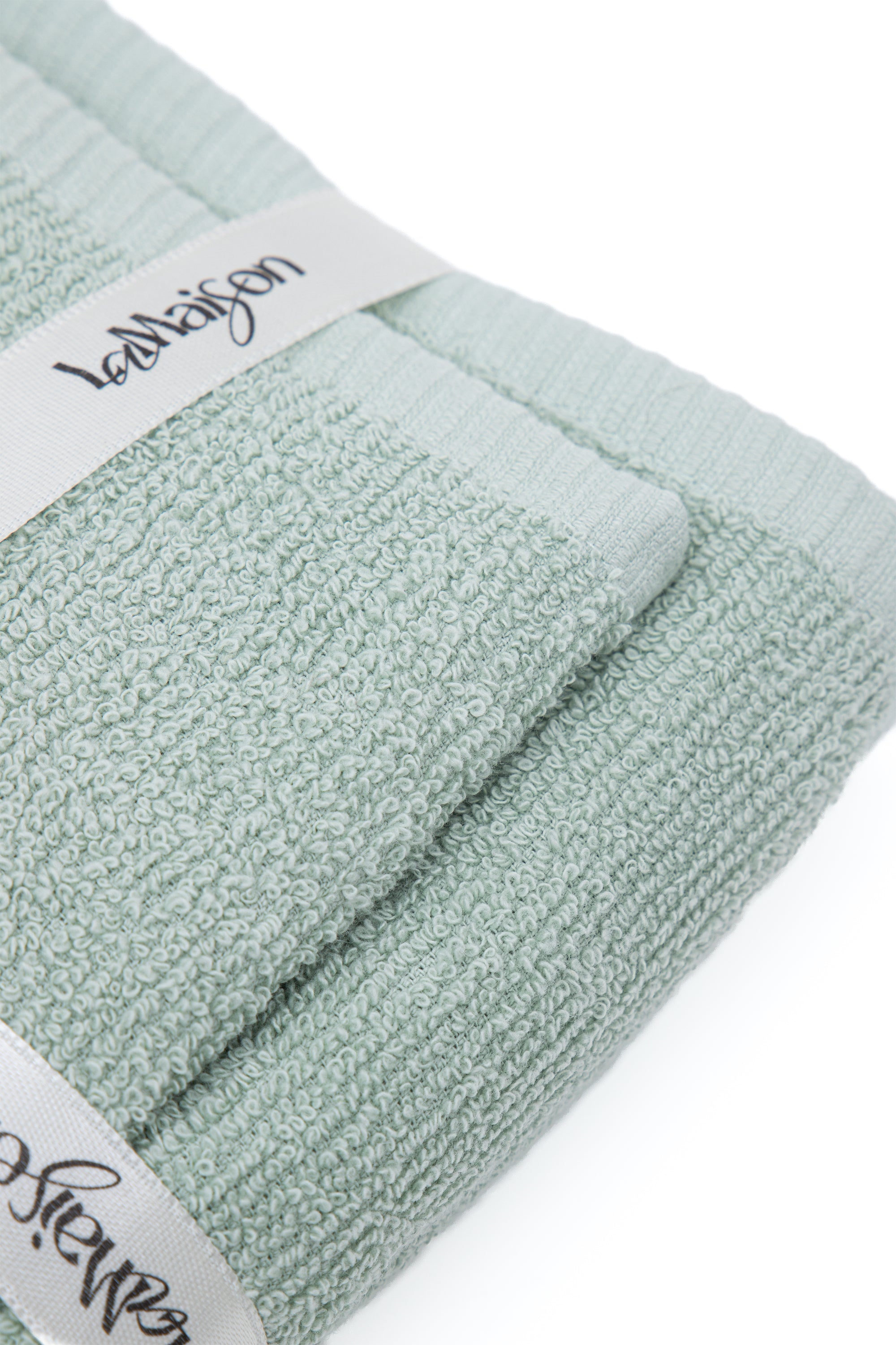 Asciugamano con ospite Verdino in cotone 550gsm | In vari disegni
