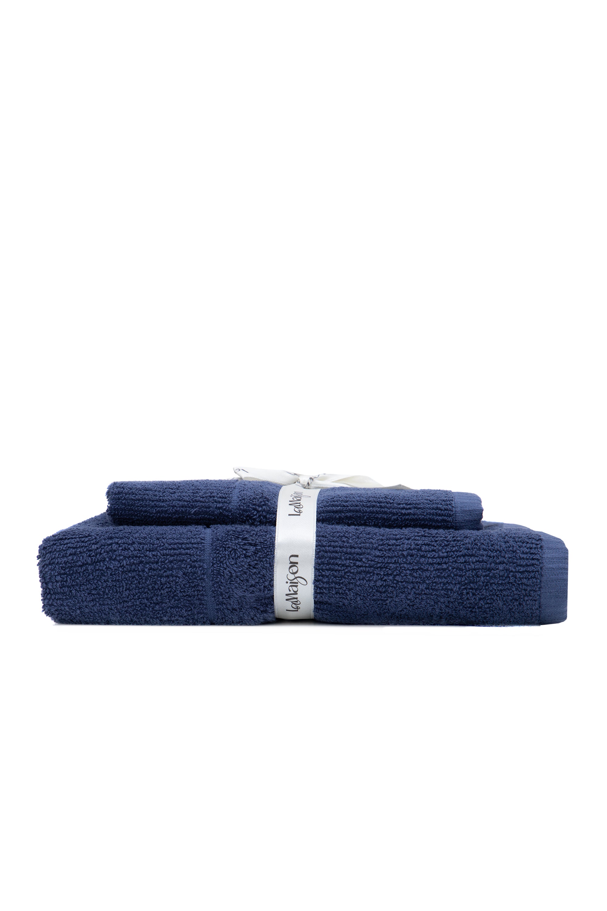 Asciugamano con ospite Blu in cotone LaMaison | In vari disegni