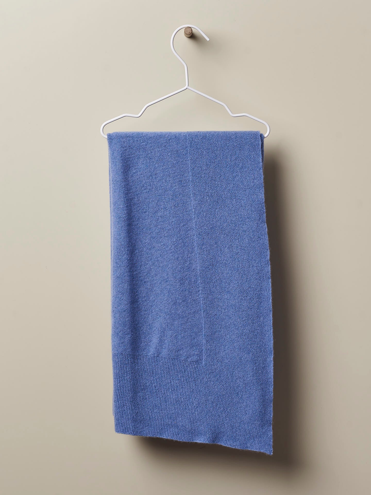 Copertina in lana e cashmere wedoble blu