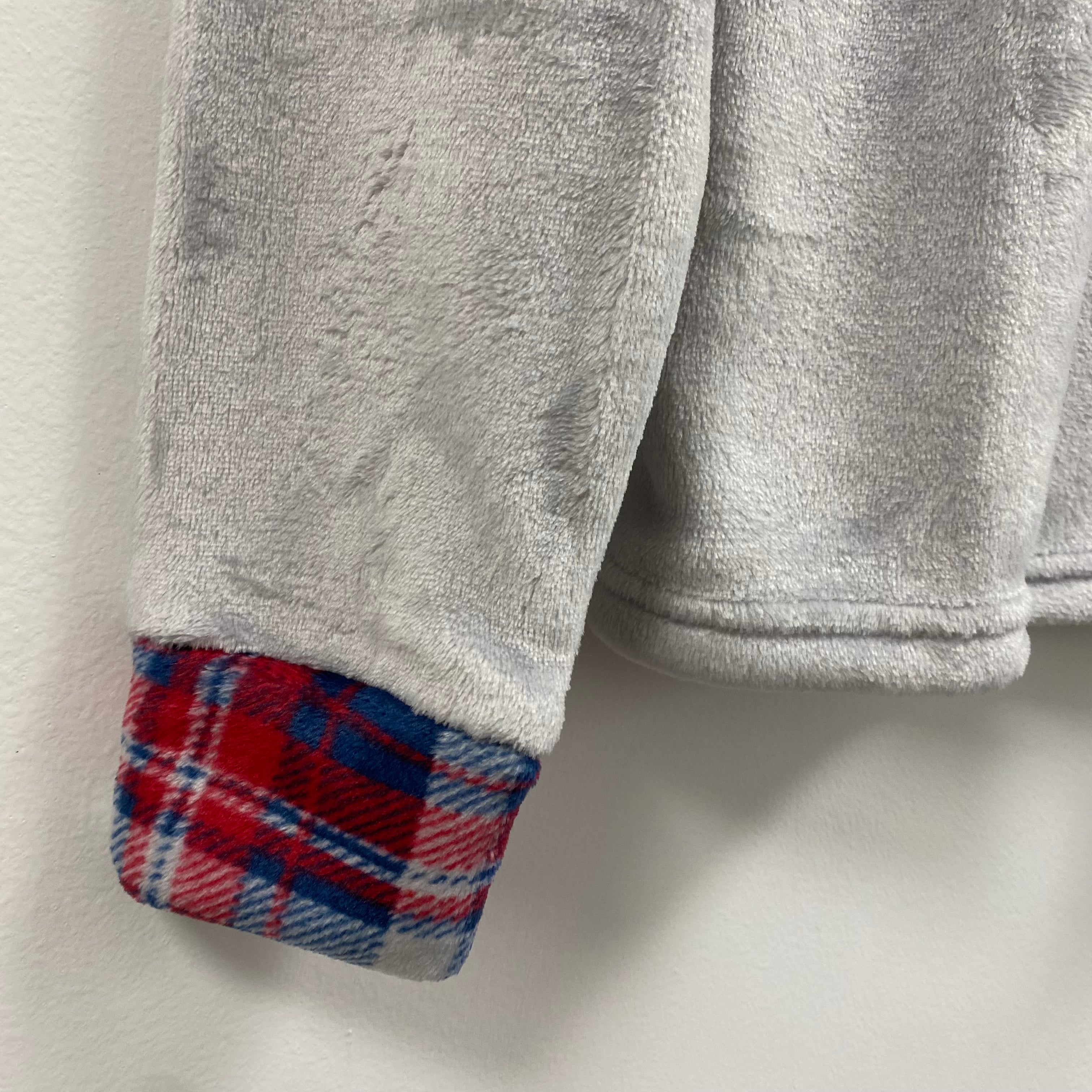 Pigiama donna flannel fleece check