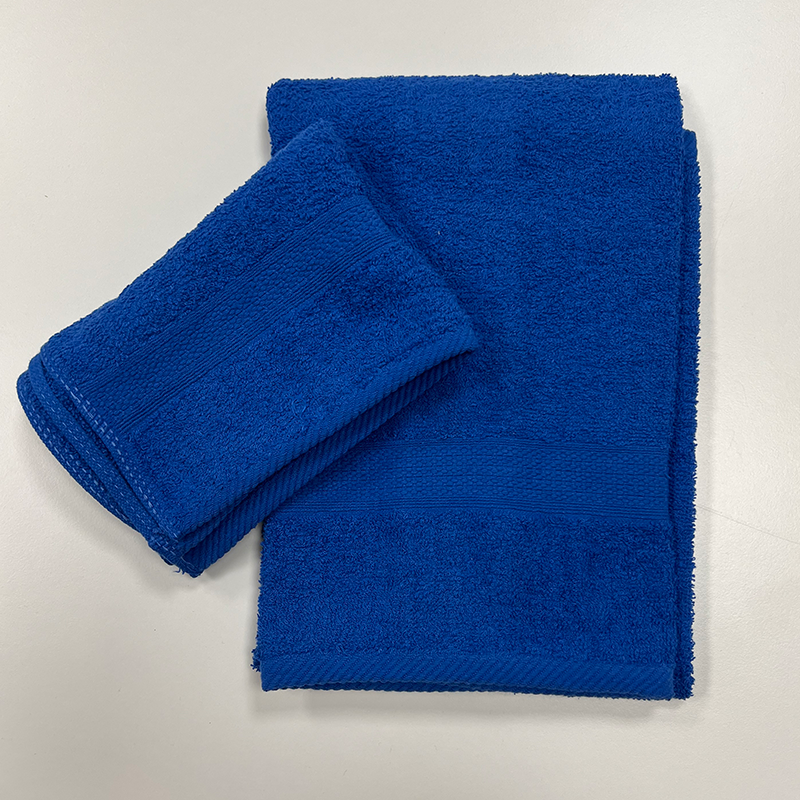 Asciugamano + ospite in puro cotone 420gsm - in varie colorazioni