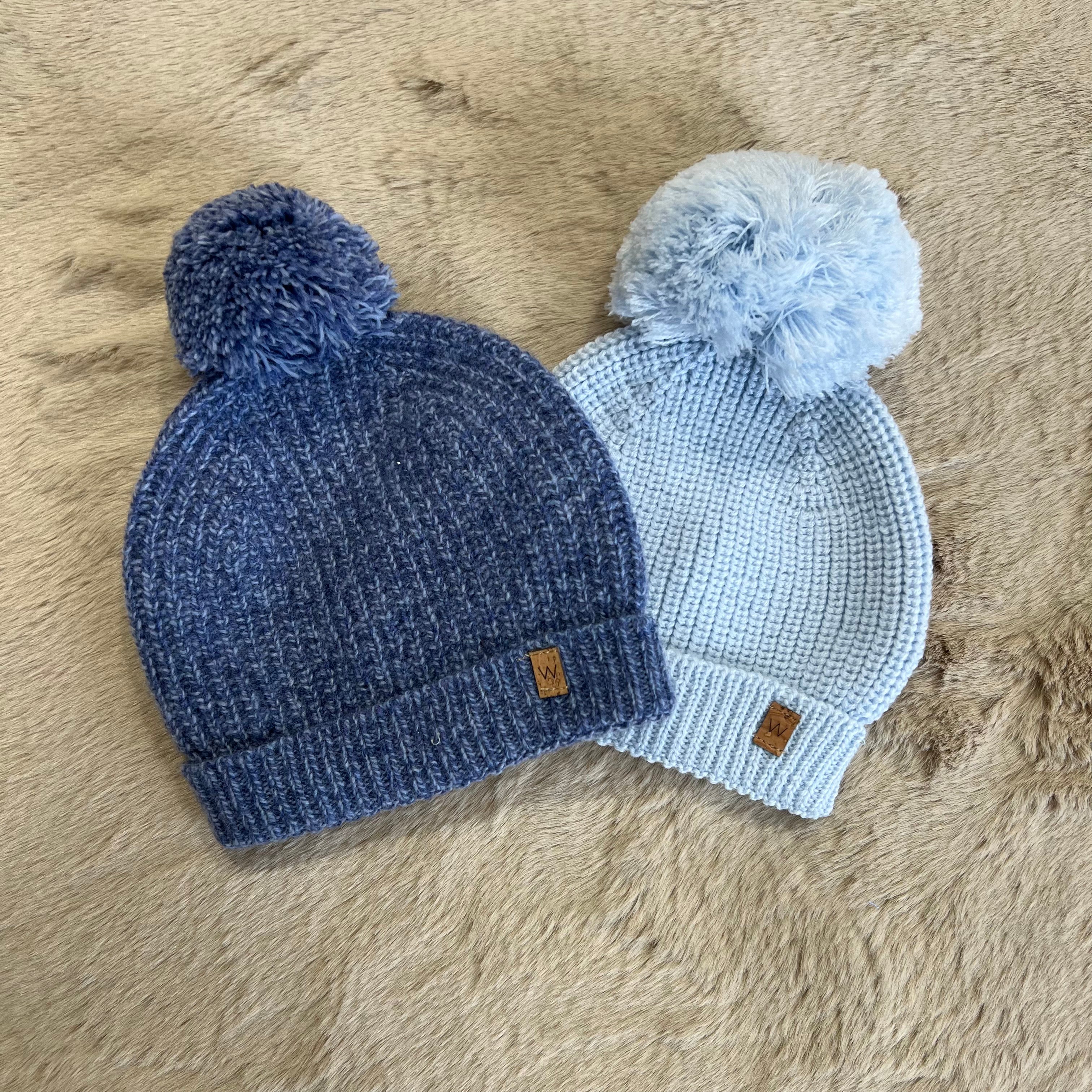 Cappellino in varie colorazioni e misure in LANA MERINOS e CASHMERE - WEDOBLE