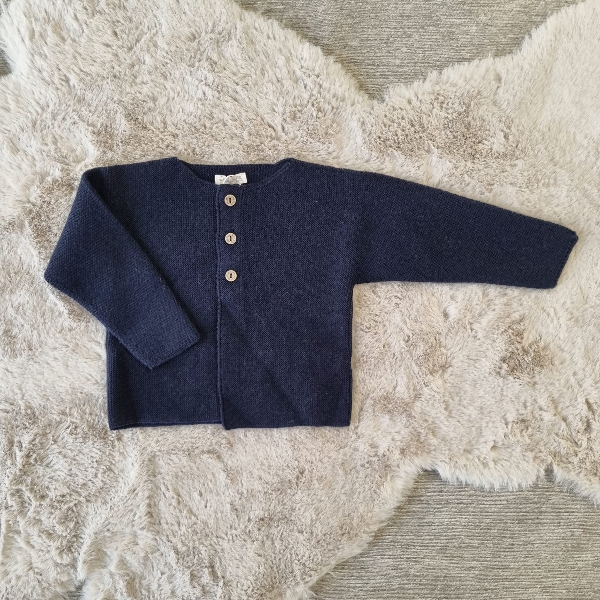 Cardigan in lana bimbo/bimba da 3 a 12 mesi - WEDOBLE