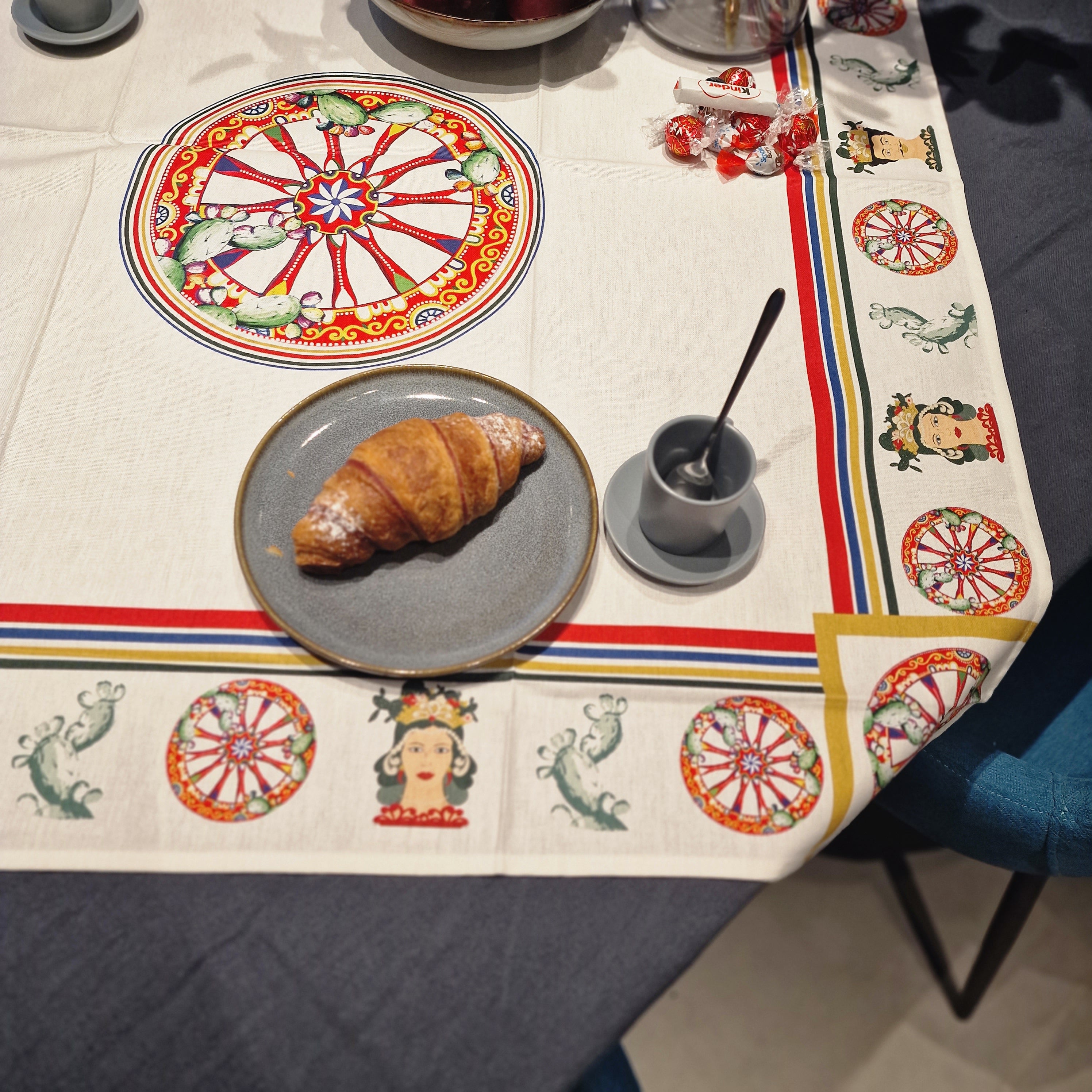 Centrotavola Siciliano Prestige in 100% cotone - vari disegni