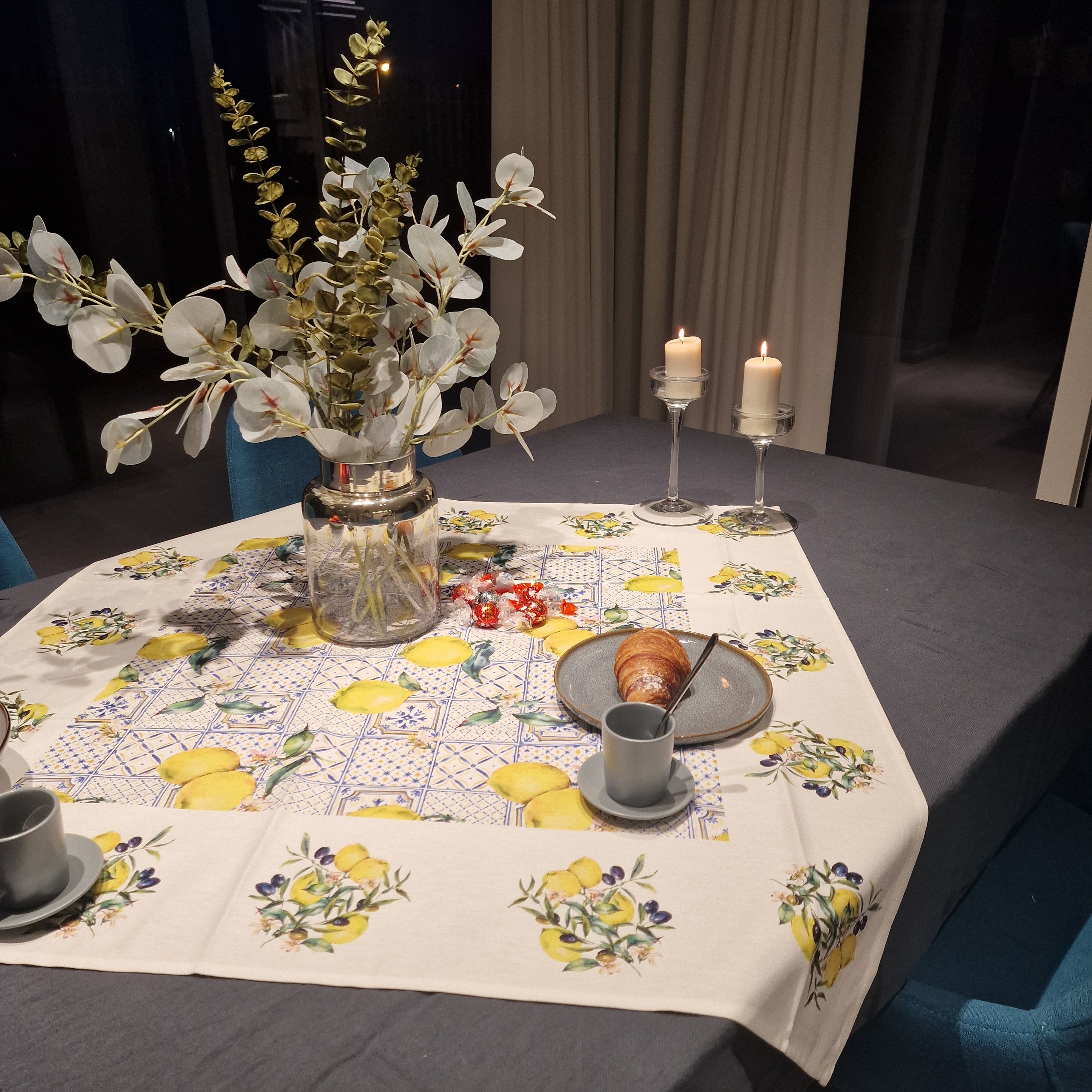 Centrotavola Siciliano Prestige in 100% cotone - vari disegni
