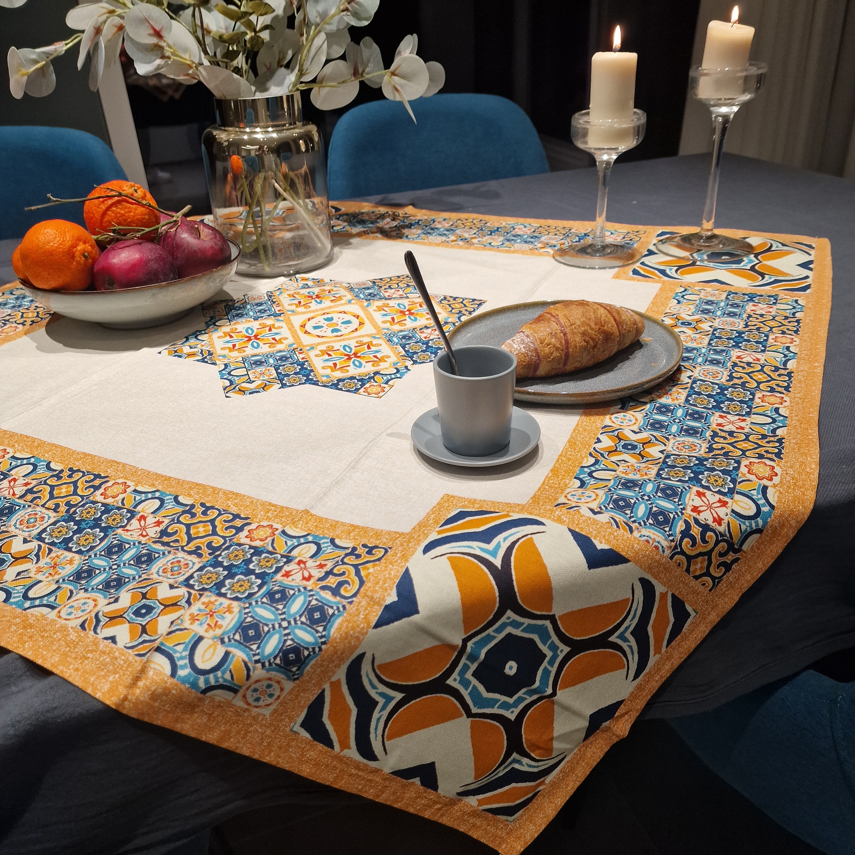 Centrotavola Siciliano Prestige in 100% cotone - vari disegni