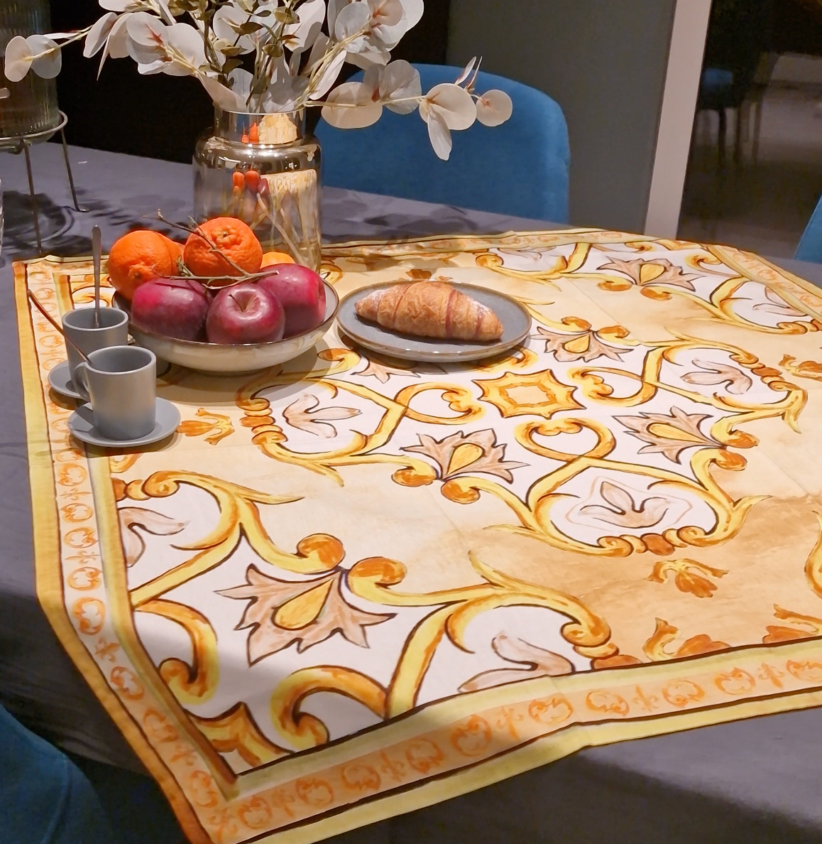 Centrotavola Siciliano Prestige in 100% cotone - vari disegni