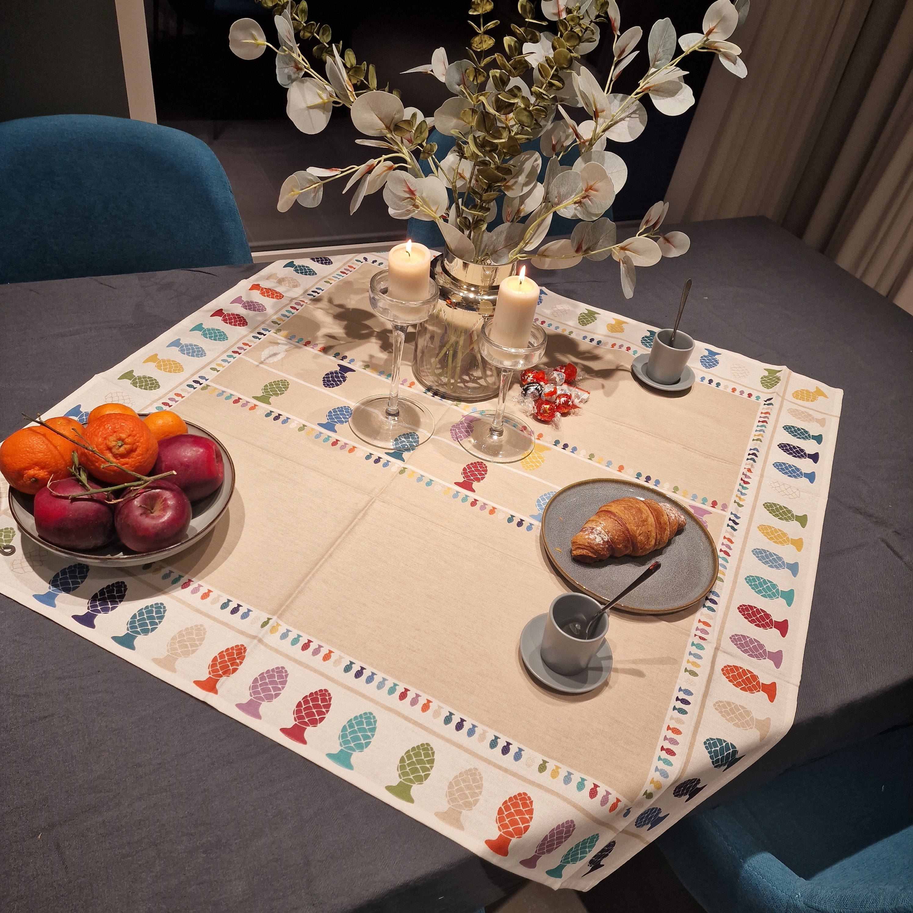 Centrotavola Siciliano Prestige in 100% cotone - vari disegni